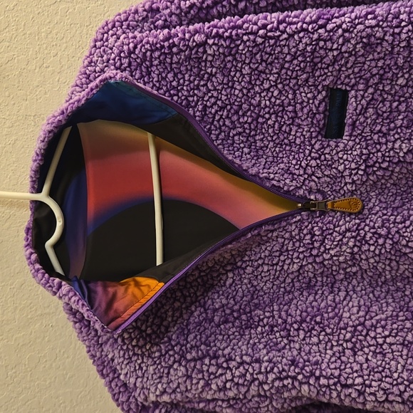 USA Palm Reversible Pullover - Purple/Multi-colored - Large/XL - Picture 5 of 16